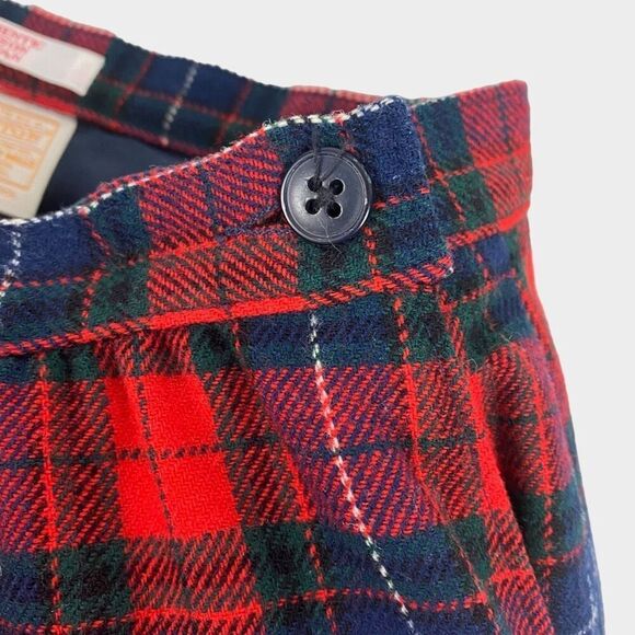 Vintage Pendleton Authentic Manson Tartan Wool Skirt size tag states a 16 (see m - Picture 4 of 5